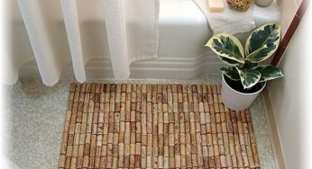 Как сделать коврик из винных пробок