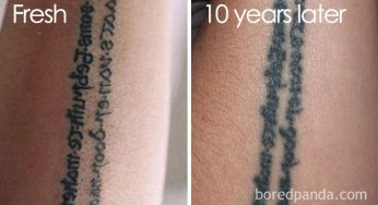 Хотите сделать татуировку? Эти 10+ фото показывают, что со временем становится с татуировками
