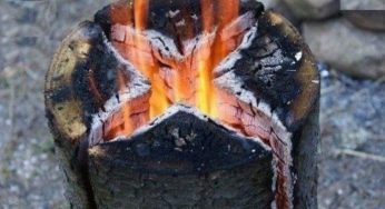 Делаем своими руками «финскую свечу»