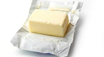 Он просто накрыл кусок масла стаканом