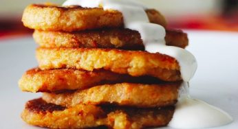 Легкие витаминные оладьи