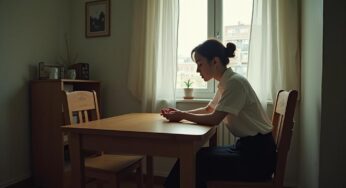 «Я так соскучился…» — произнёс Александр, глядя в уставшие глаза Лены, которую мучила неуверенность в своих чувствах.