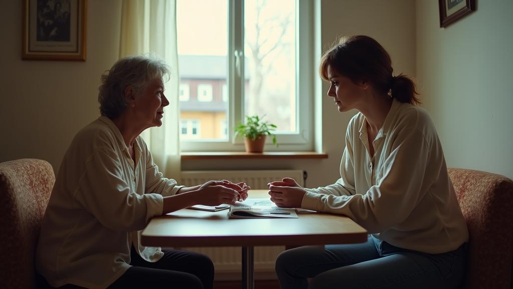 «Ты не веришь, что моя сестра могла быть похищена?» — с возмущением спросила Алиса, не в силах поверить в слова матери.